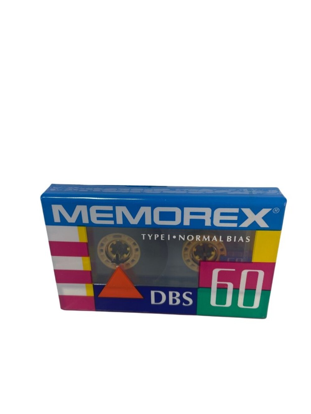 Memorex DBS 60 Min Type I Normal Bias Audio Cassette Tape New Sealed Lot of 9